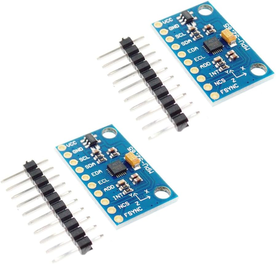 2PCS MPU-9250 9DOF Module 9 Axis Gyroscope Accelerometer Magnetic Field Sensor