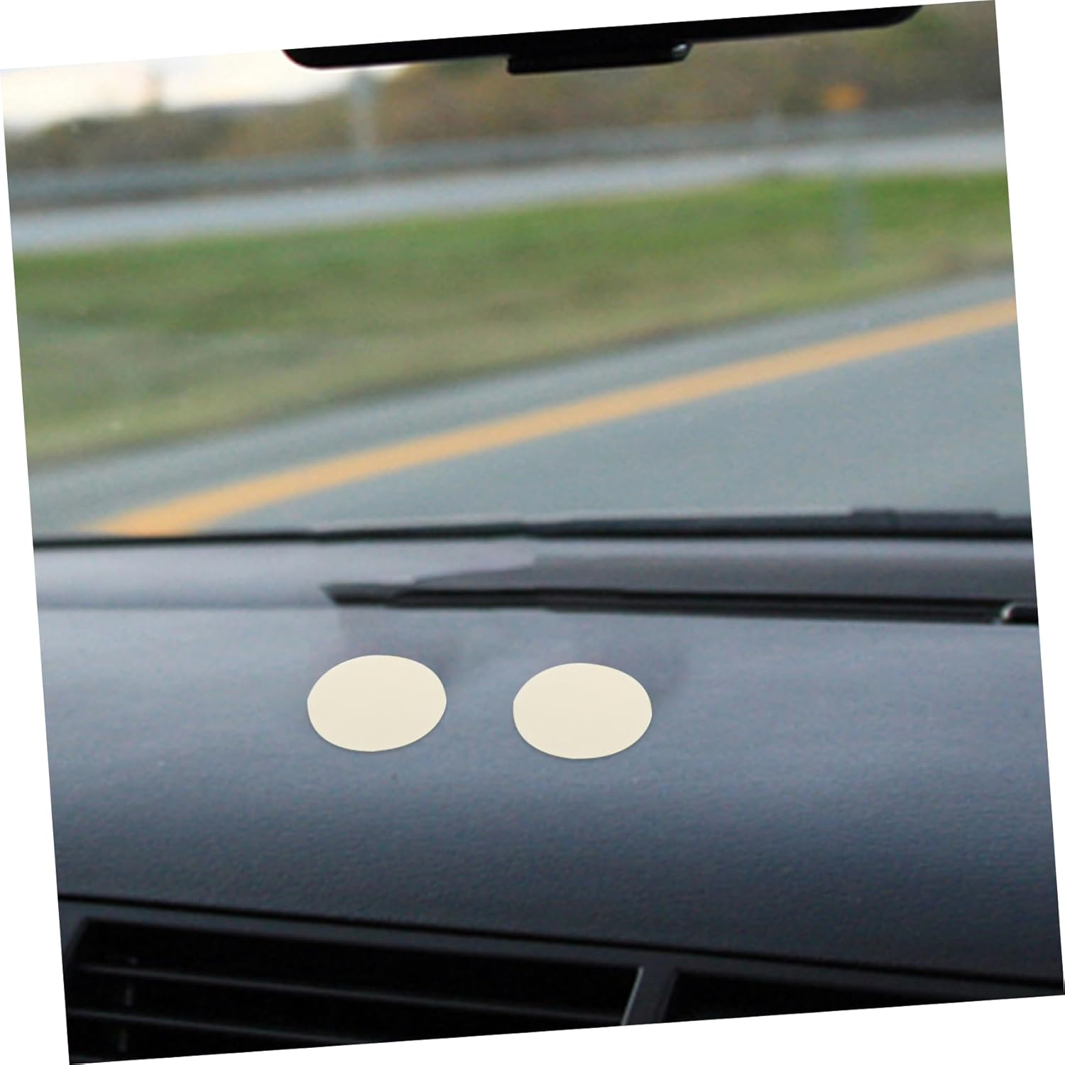 24Pcs Double Sided round Tape Stickers Self-Adhesive Mounting Pads for Home Office and Car Lightweight and Adhesive for Easy Decoration and Organization image number 2