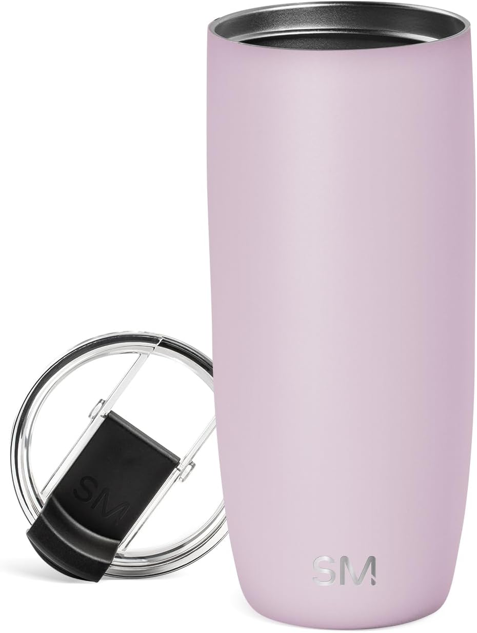 Simple Modern Travel Coffee Mug Tumbler with Flip Lid | Insulated Stainless Steel Iced Coffee Cup | Gifts for Women & Men | Voyager Collection | 12Oz | Slumberland