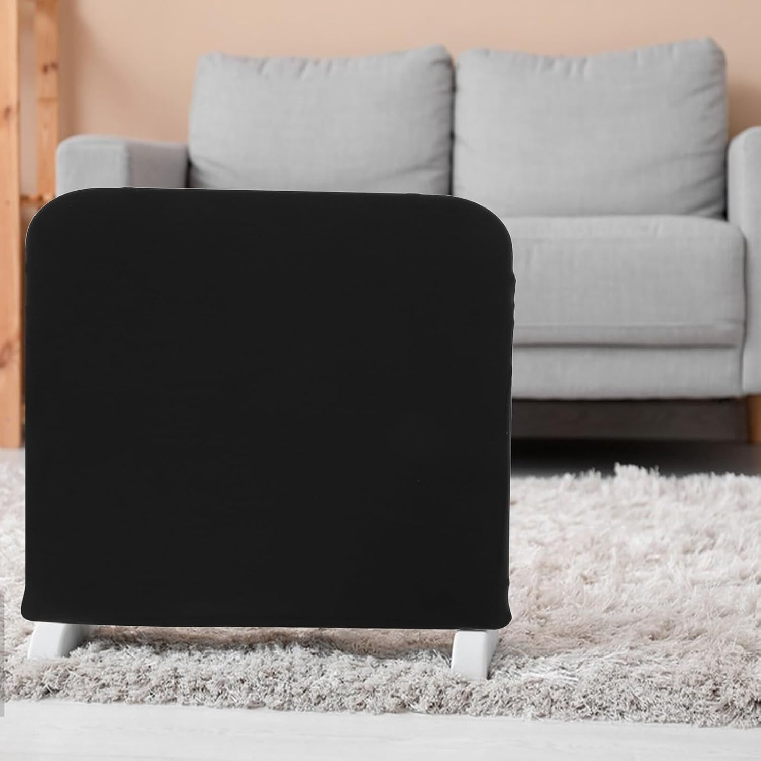 Bestonzon Elastic Heater Protector Cover Stretchable Radiator Sleeve Soft Fabric Home Indoor Dustproof Sleeve for Various Heater and Shapes image number 2