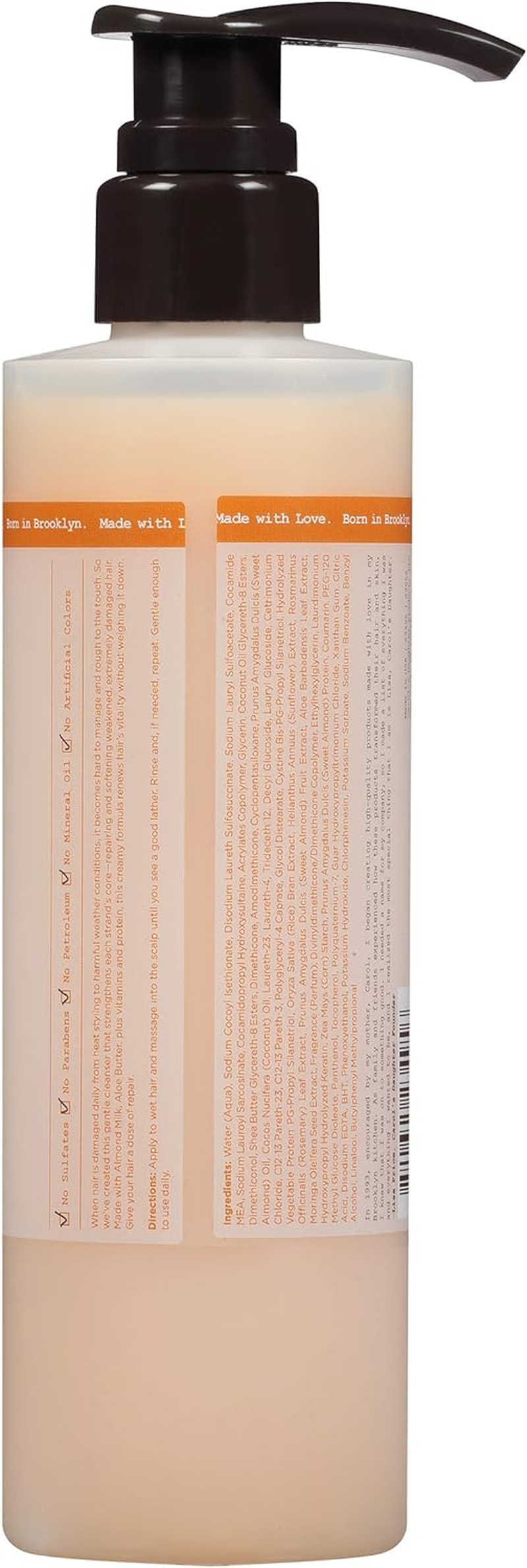 Carol&rsquo;S Daughter Almond Milk Sulfate Free Shampoo with Almond Milk, Aloe Butter and Shea Oil for Extremely Damaged Hair, 12 Fl Oz image number 3
