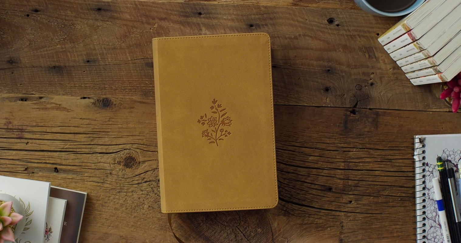 ESV Student Study Bible (Trutone, Nubuck Caramel, Wildflower Design) image number 4