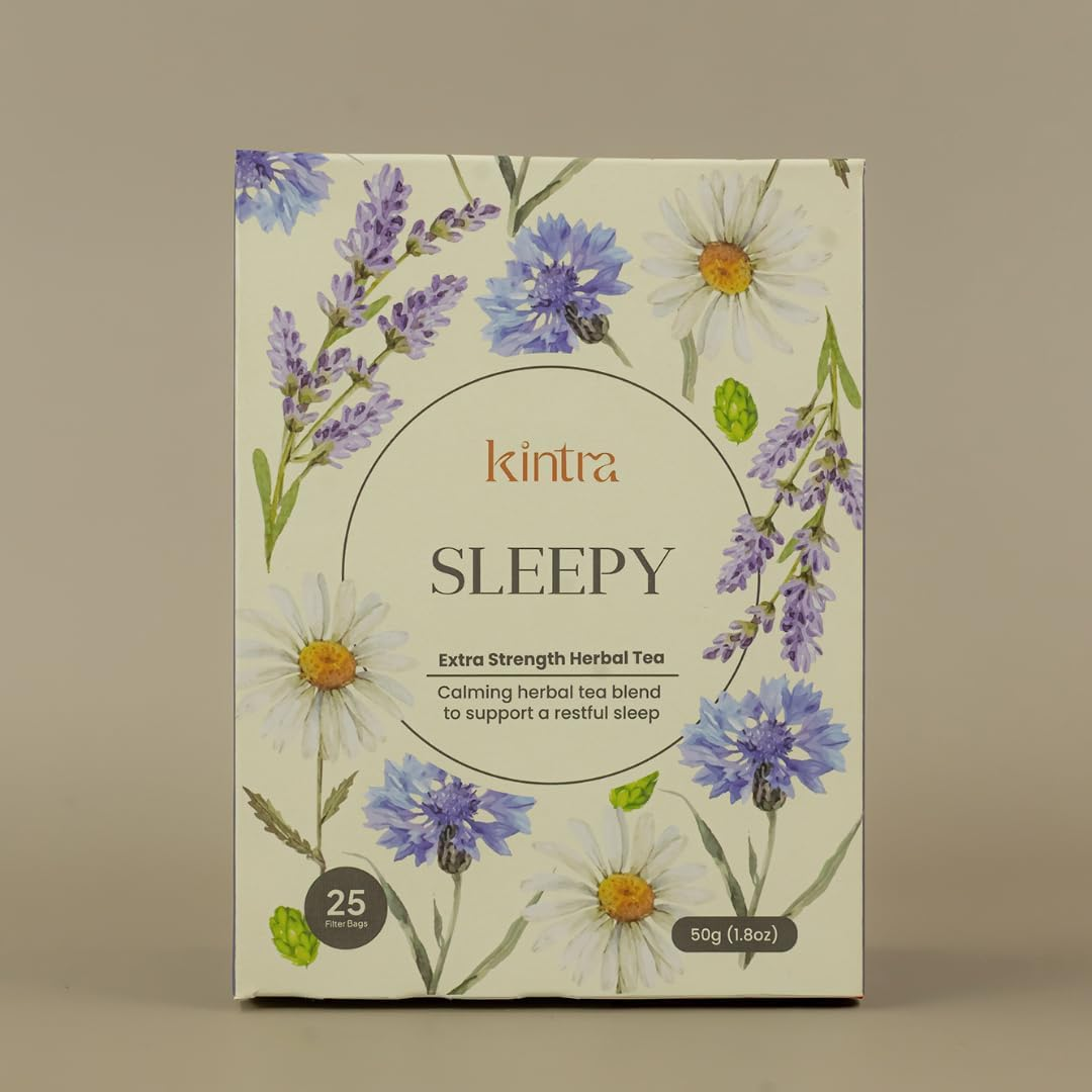 Kintra Foods Extra Strength Sleepy Herbal Tea 25 Teabags, 50 G image number 3
