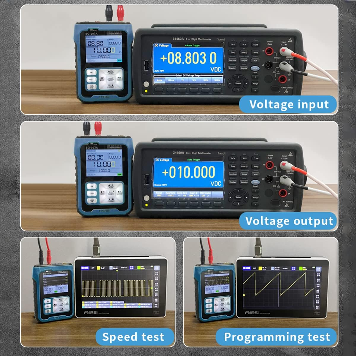 Current Voltage Signal Generator 4-20Ma 0-24V Rechargeable Portable Current Voltage Analog Generator with 3000Mah Battery and TFT Screen for Panel Debugging Device Testing Tr image number 4