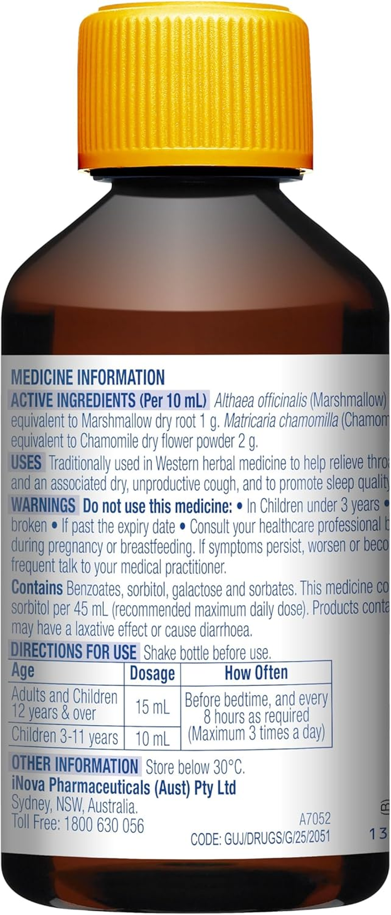 Duro Tuss Relief Dry Cough Night Liquid, 200 Ml image number 2