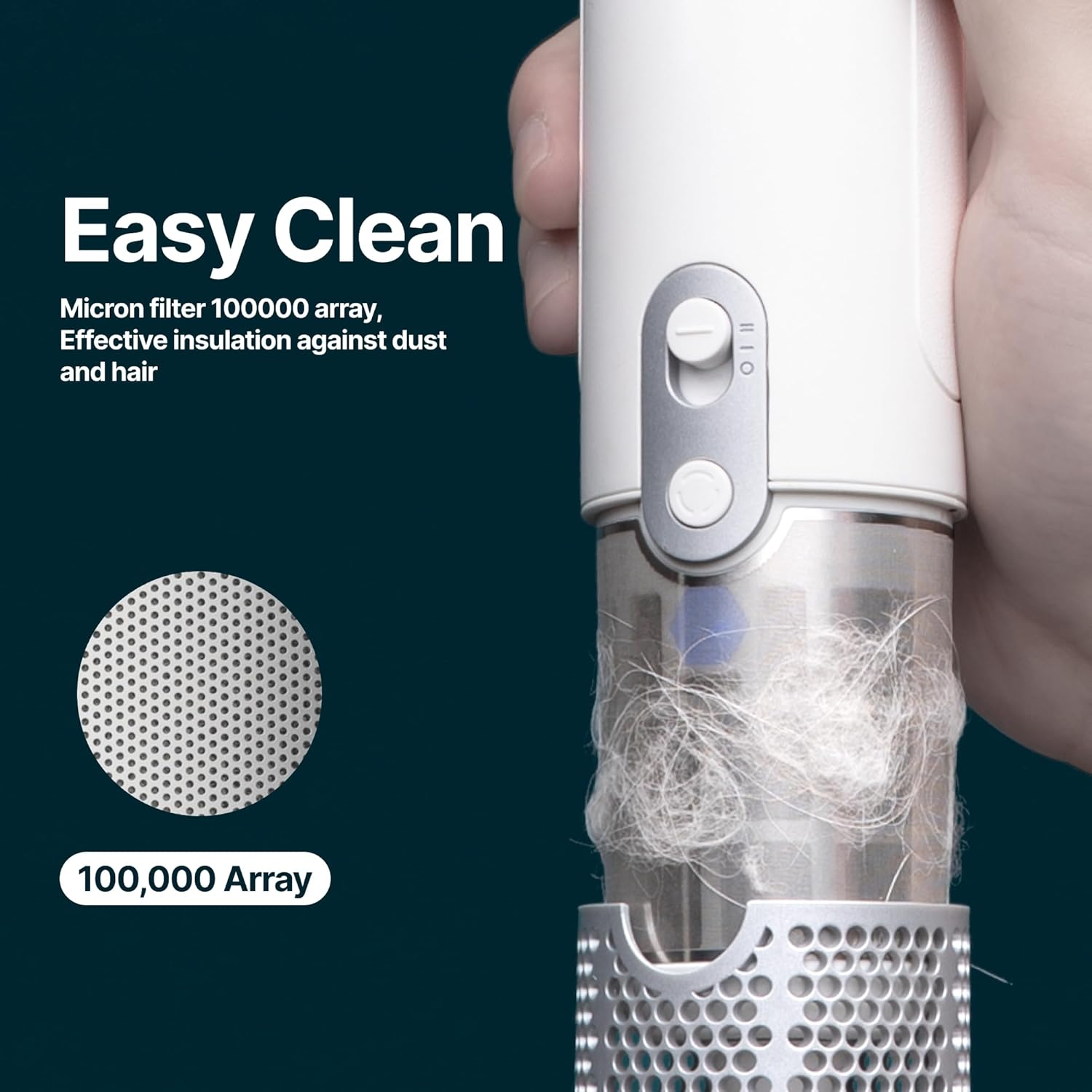 Dog Grooming Dryer Portable, Fast Drying, JM MD COLTD Pet Hair Dryer High Speed, Quiet, 560G Lightweight for Travel, 3 Nozzle, 8 Modes image number 4