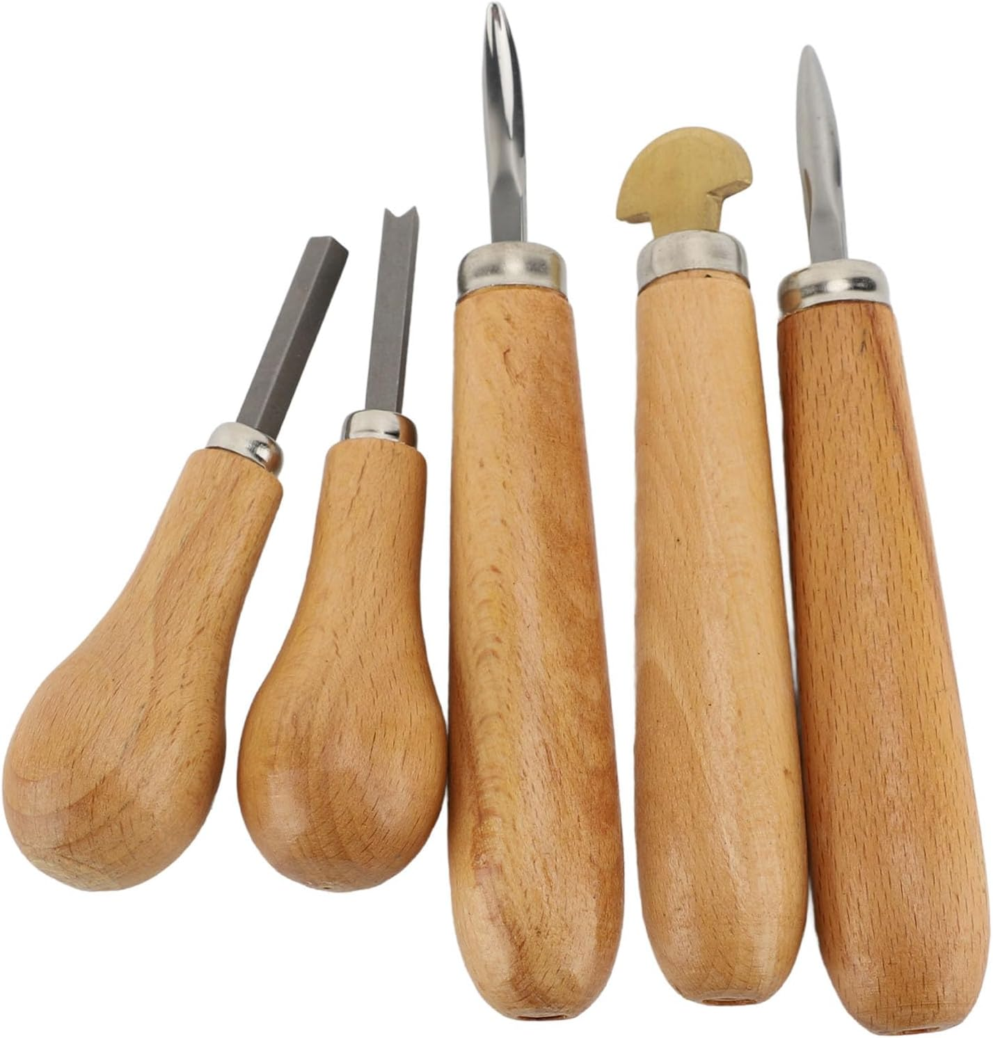 RASTKY Stone Setting Prong and Bezel Set Wood Handle Jewelry Tool Set for Secure Stone Setting for Skilled Beginner for Beech Wood and Metal image number 4