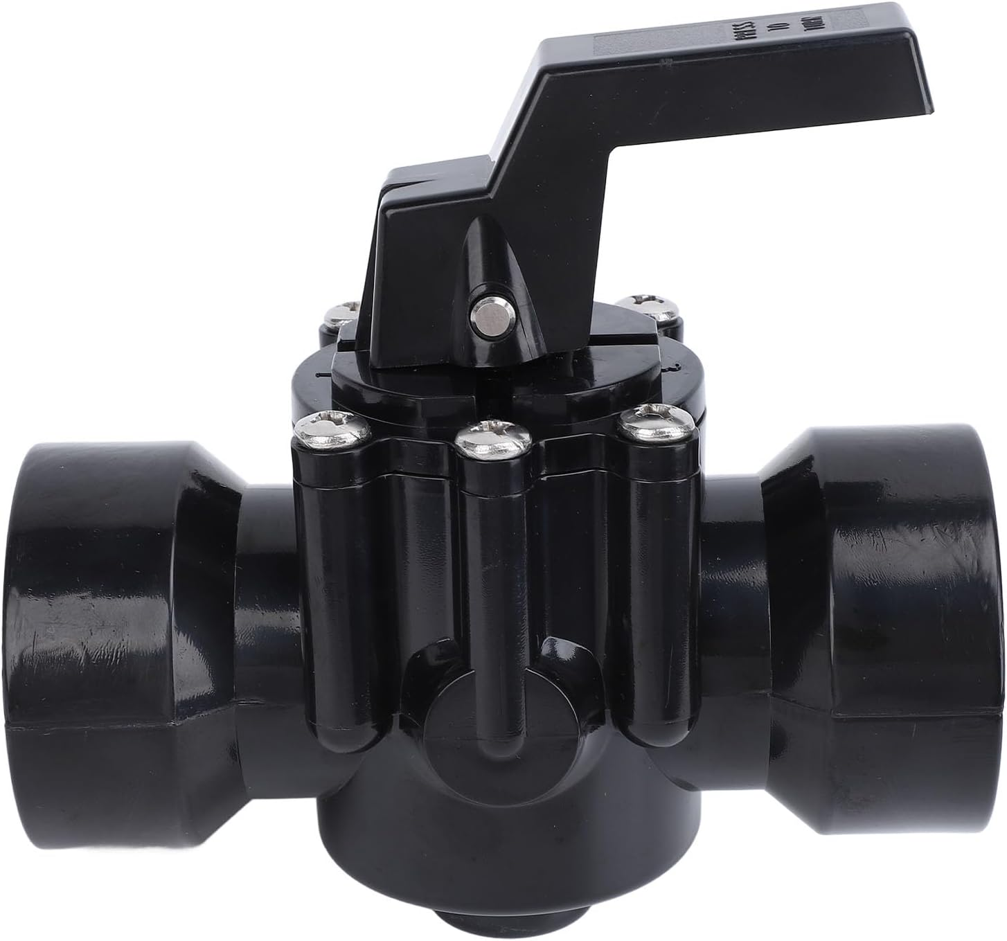 Generic 3 Way Diverter Water Valve, Swimming Pool Seal Water Diverter Valve, 3 Way G1‑1/2In Female Thread Plastic Replacement Part for 4517 Pool Spas
