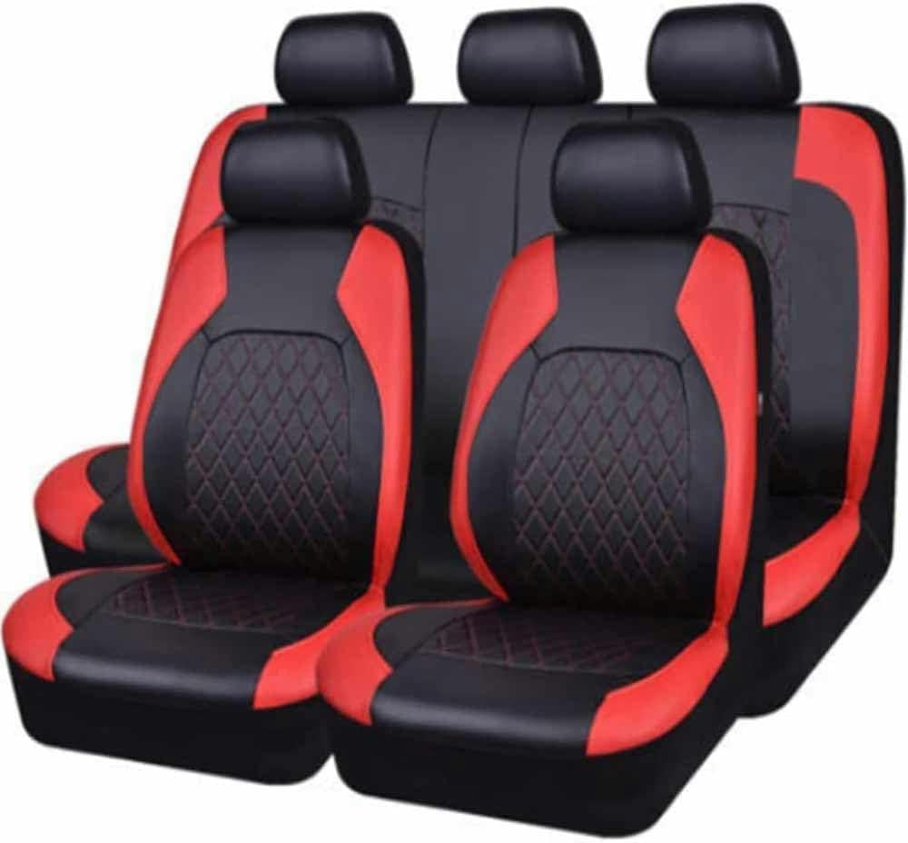 FROON Car Seat Covers Suitable for Mini Cooper R50 R52 R53 R56 R57 R58 F55 F56 F57 Countryman R60 F60 Car Seat Cover Accessories, Black Blue