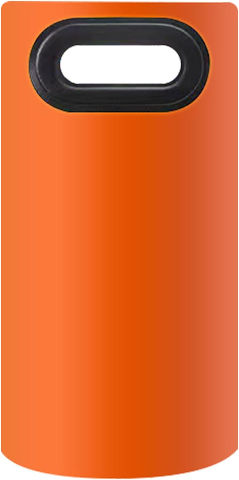 Collapsible Foot Bath Soak Tub,Portable Collapsible Foot Washing Basin | Thicken Collapsible Insulated Foot Bag Travel Over-The-Knee Bucket for Hotel, Camping Buniq - Large Orange image number 6