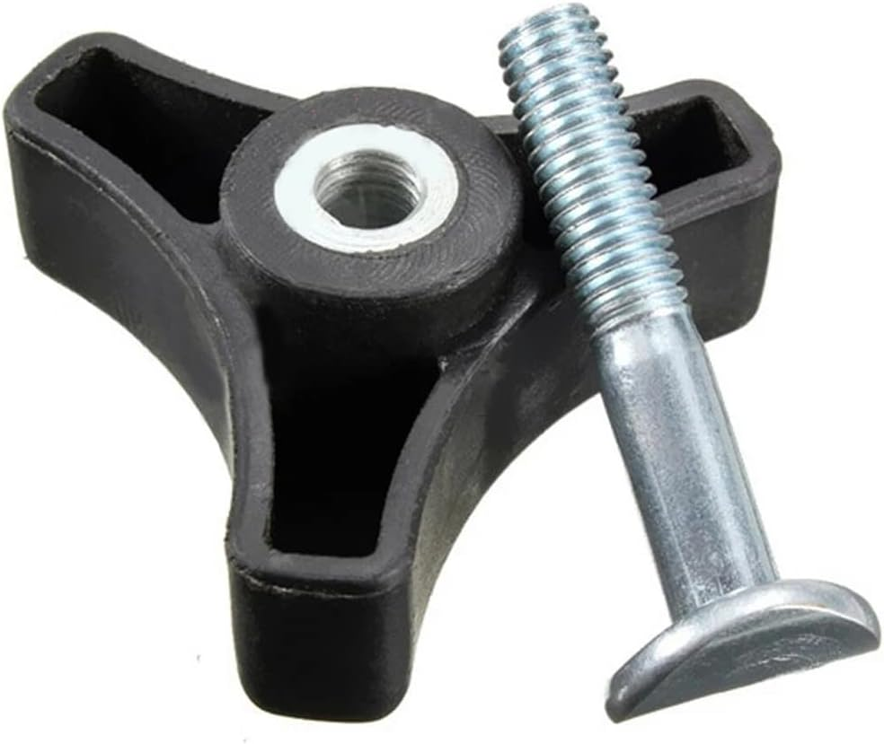 3 Pieces Triangle Handle Knob Screw Bolt Lawn Mower Hand Fixing Nut Screw Bolt Kit Garden Parts for Honda Lawnmower Machine