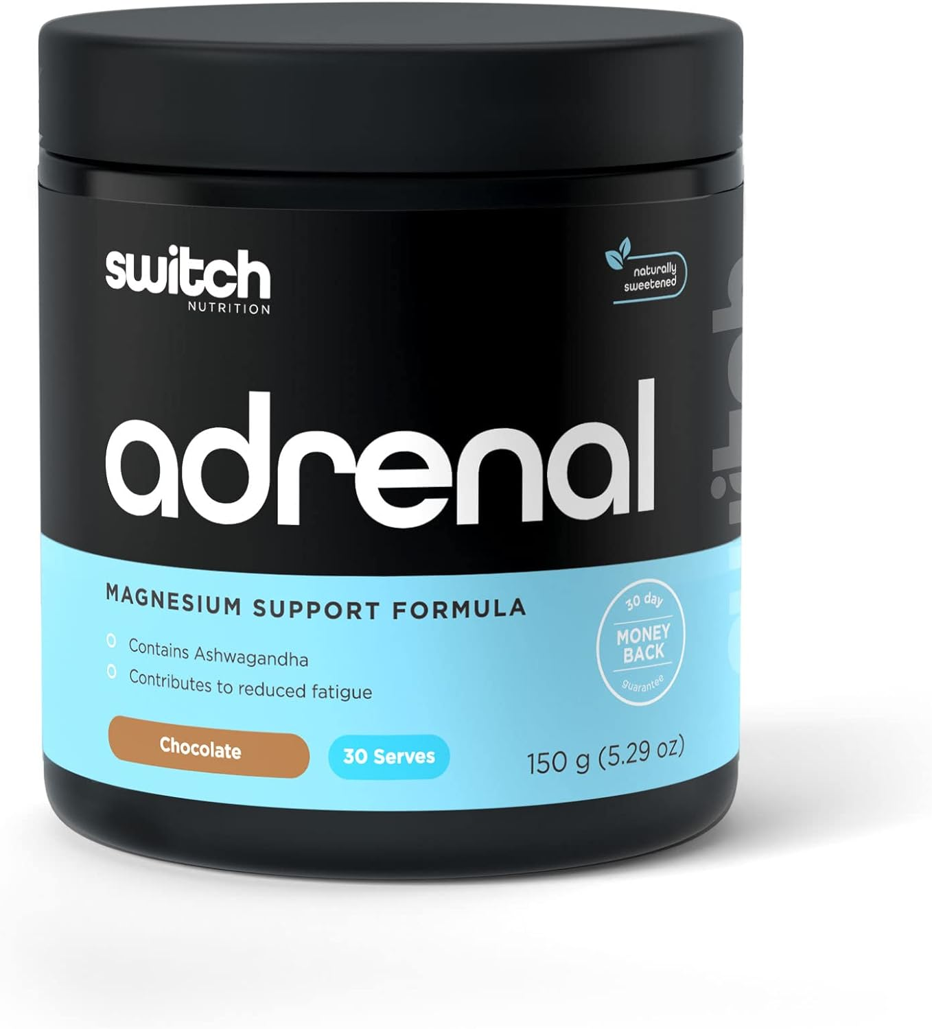 Switch Nutrition Adrenal Switch Chocolate Magnesium Support Formula 150 G image number 5