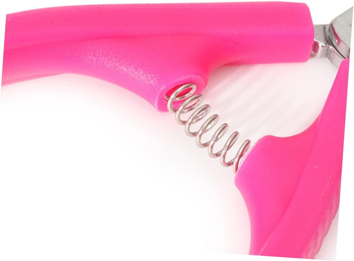 2Pcs Nail Cuticle Clippers Stainless Steel Non-Slip Portable Cuticle Trimmer Dead Skin Remover for Manicure Household Use image number 5