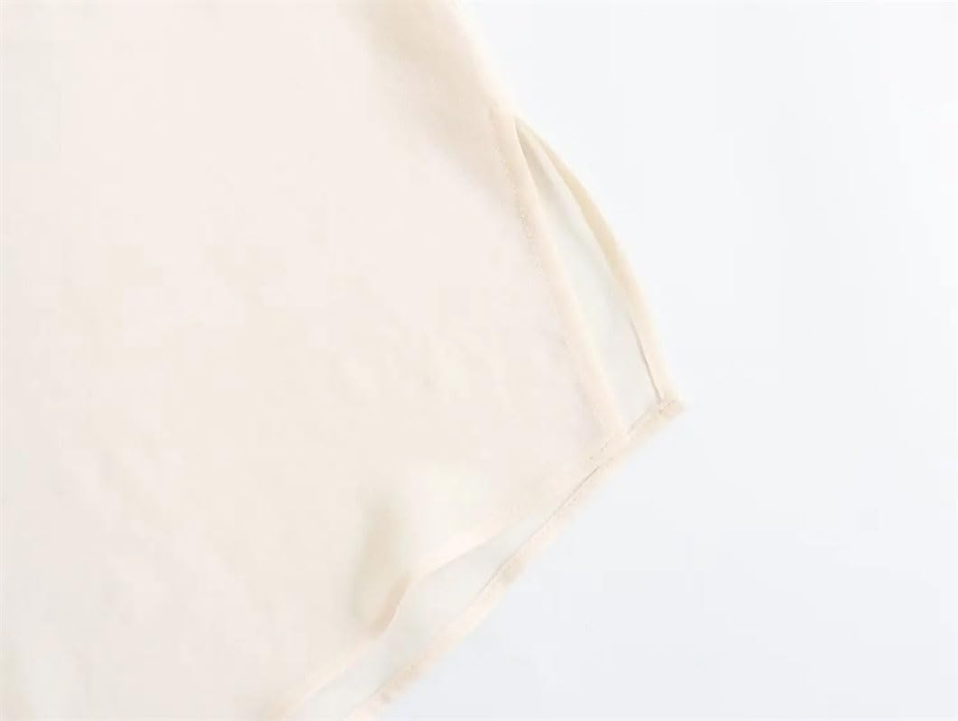 Women'S Long-Sleeved Shirt with Shoulder Straps Solid Casual Loose Fit Blouse Button down Tops image number 3