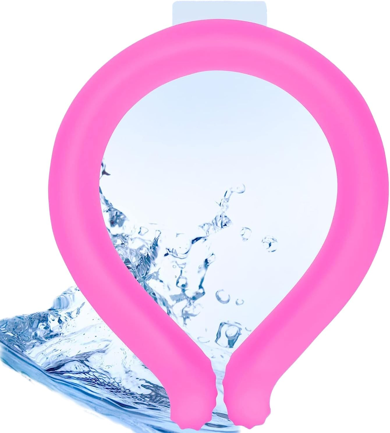 Wearable Neck Cooling Tube, Gzssel-Shops Cooling Starts below 18&deg;C (64.4), Reusable for Extremely Hot Weather Summer Outdoor Sports Cooling Heat Indoor Climbing Mountains Bicycle Sandy Beach