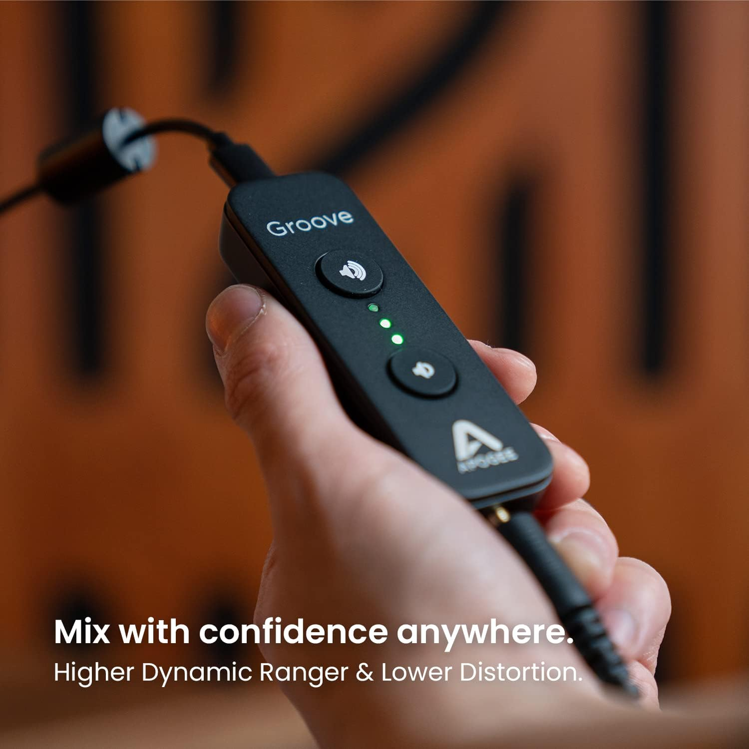 Apogee Groove - Portable USB Headphone Amp and DAC, Bus Powered for Mac and PC, Made in USA