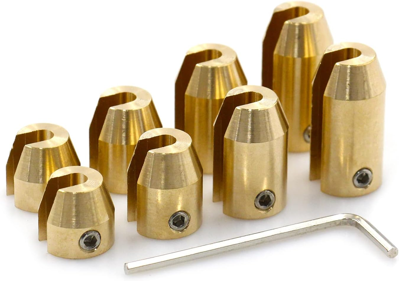 Shkalacar Pack of 12 Motorcycle Balancing Weights Spoke Wheel Weights Reusable Brass Wheel Spokes Balance Weights for Improved Wheel Balance image number 2