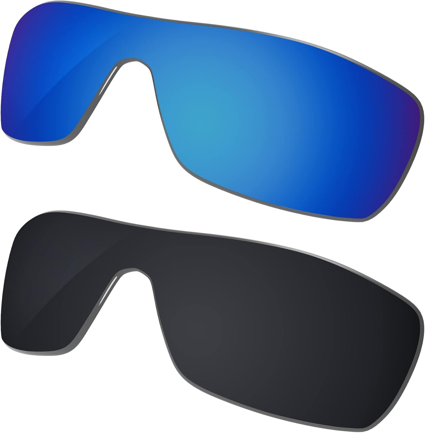 Galvanic Lenses for Oakley Batwolf OO9101 Sunglasses - Multiple Choices