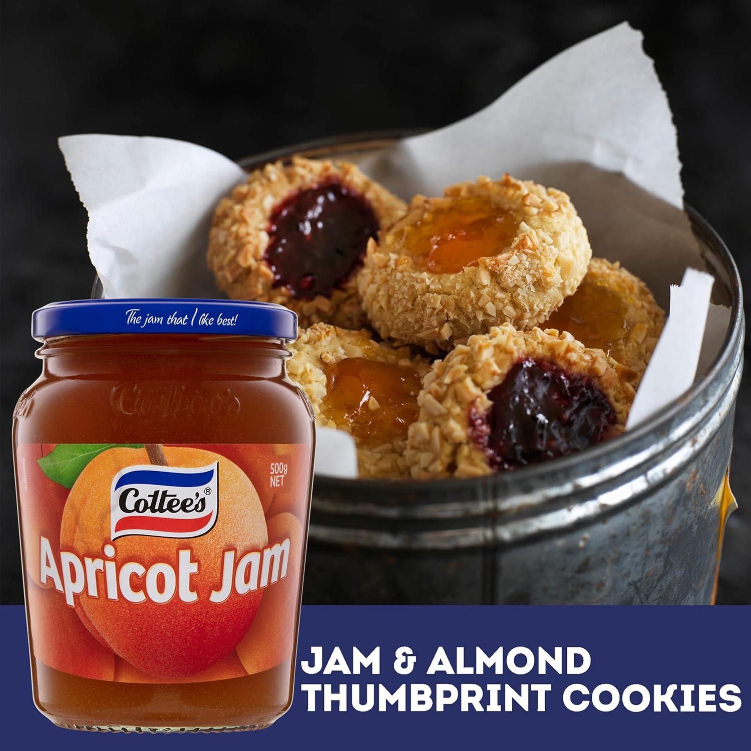 Cottee'S Apricot Jam Breakfast Spread 500G