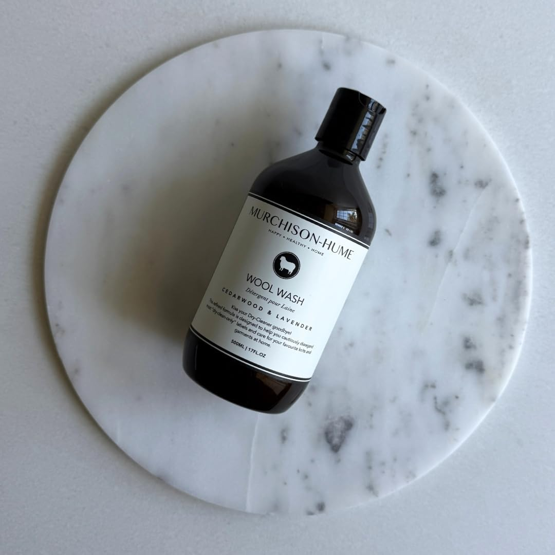 Murchison-Hume Wool Wash, Concentrated, Cedarwood & Lavender Scent, Wool Detergent, Wool Wash, Cashmere Shampoo, 500Ml image number 5