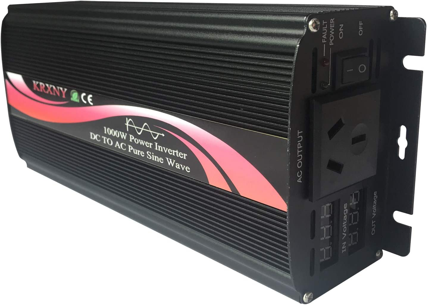 Car Power Inverter 1000W 12V DC to 240V AC 50HZ Pure Sine Wave Converter for off Grid Solar System image number 6