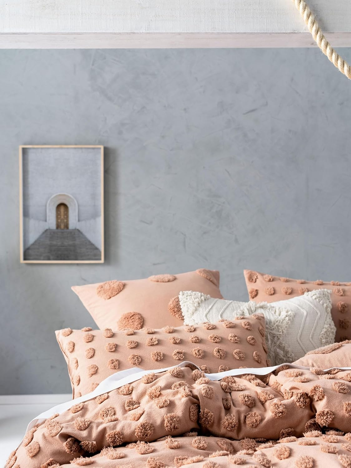 Linen House Haze Maple Quilt Cover Set, Double Bed image number 2