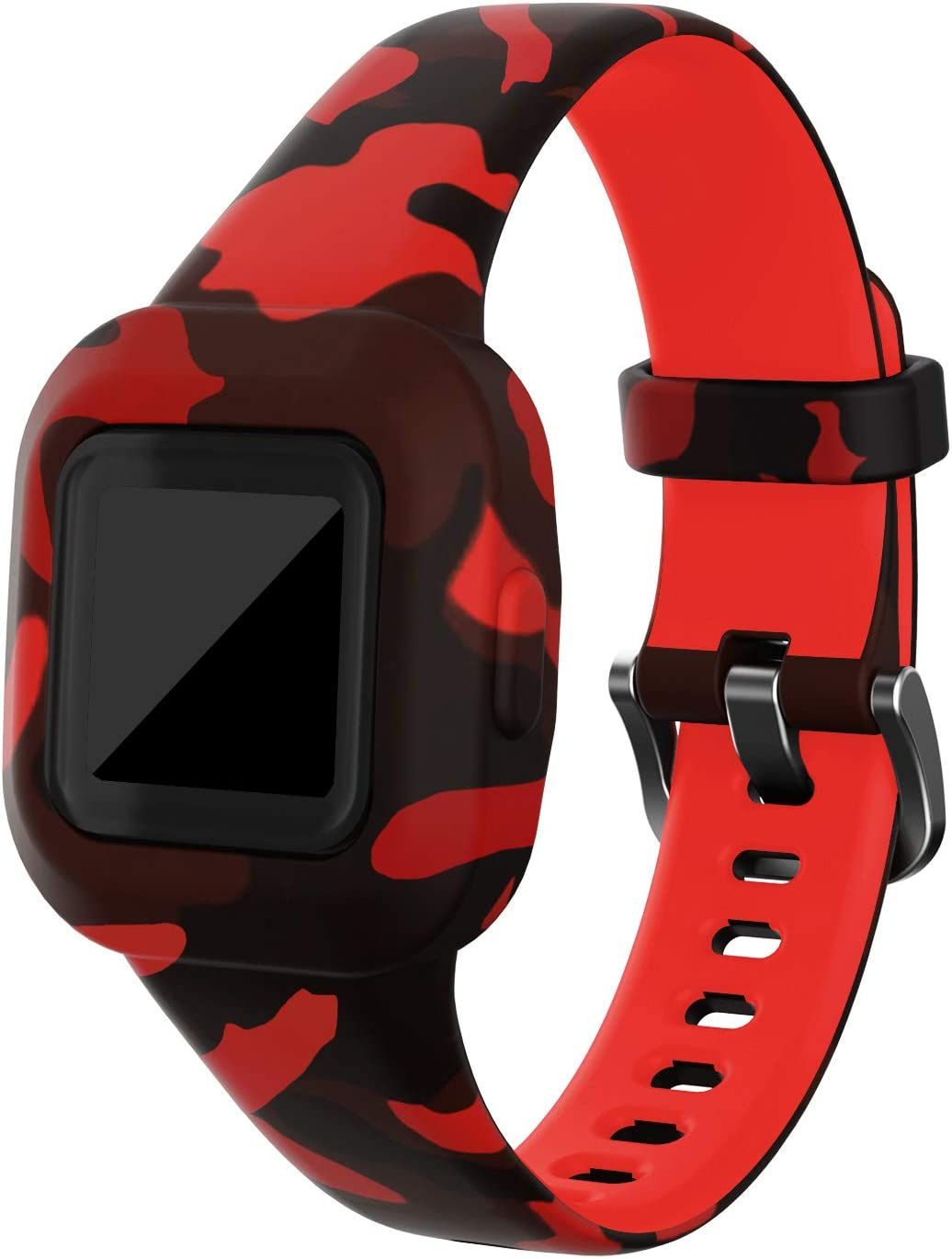 Tencloud 3-Pack Patterned Replacement Bands Intended for Garmin Vivofit Jr. 3 Intended for Kids, Soft Silicone Band Accessories Sports Wristbands Intended for Vivofit Jr. 3 Tracker Child Ages 4+ (Starry Sky) image number 1