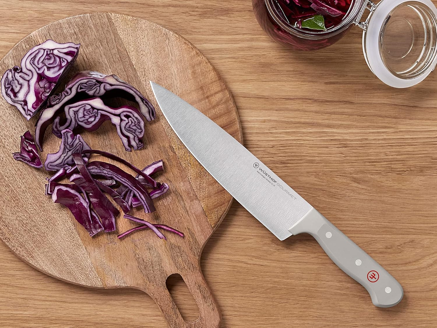 W&Uuml;STHOF Gourmet Chef'S Knife, 20 Cm, Grey image number 3