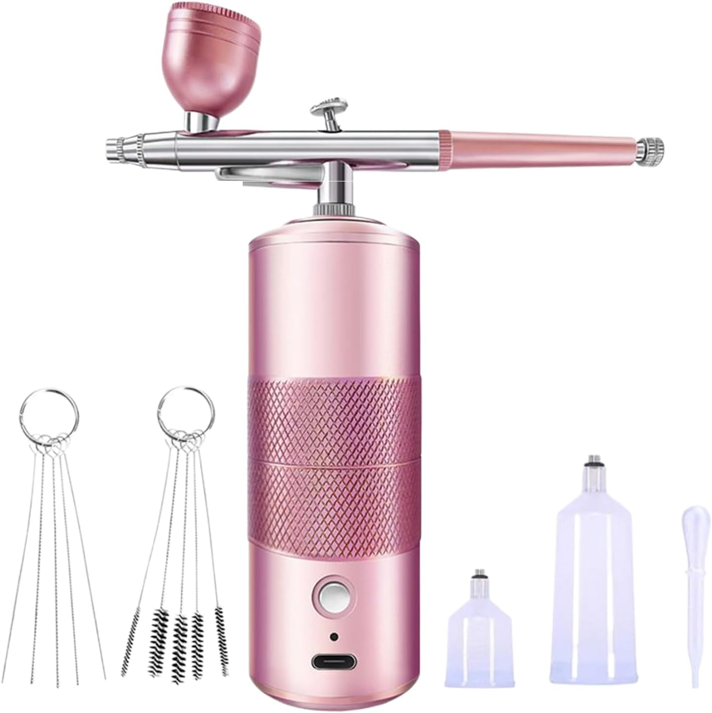 Nail Airbrush Machine | Cordless Airbrush - Portable Car Painting Supplies Set for Beginner Face Makeup Shoe Art Graffiti Hair Cake