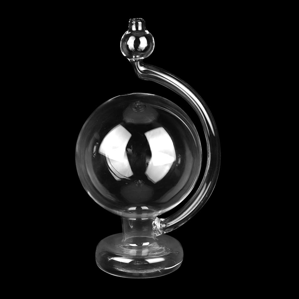 TOPINCN Durable Glass Weather Predictor Barometer for Home, Beautiful Weather Glass Decor in Blue