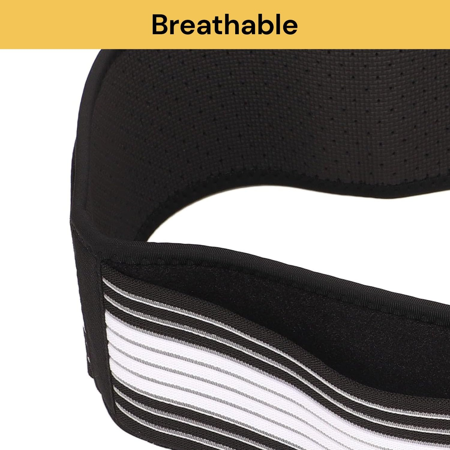 Sacroiliac Hip Belt for Men & Women, Relieves Sciatica, Lower Back & Pelvic Pain, SI Joint Support Brace for Stability, Trochanter Belt for Nerve Compression, Posture & Spine Alignment Support (43.31 Inch) image number 1