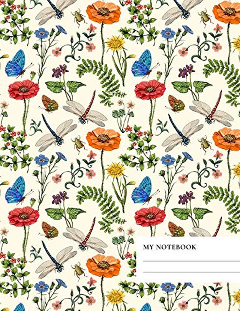 My Notebook: College Ruled | 100 Pages | 8.5 X 11 - A4 Size | Writing Journal & Composition Book