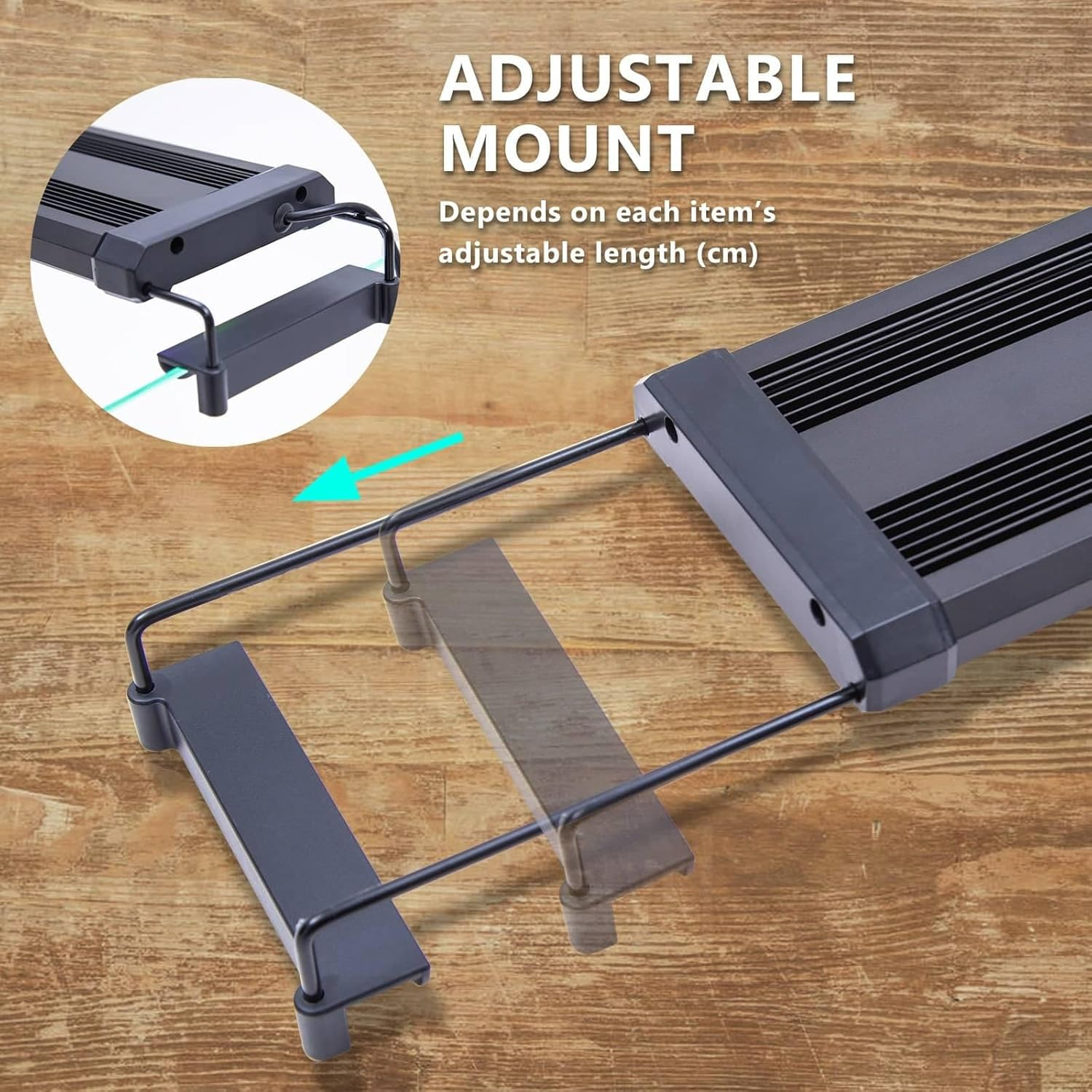 Dynamic Power 2 Set 11W Aquarium Blue White LED Light for Tank 50-70Cm image number 2