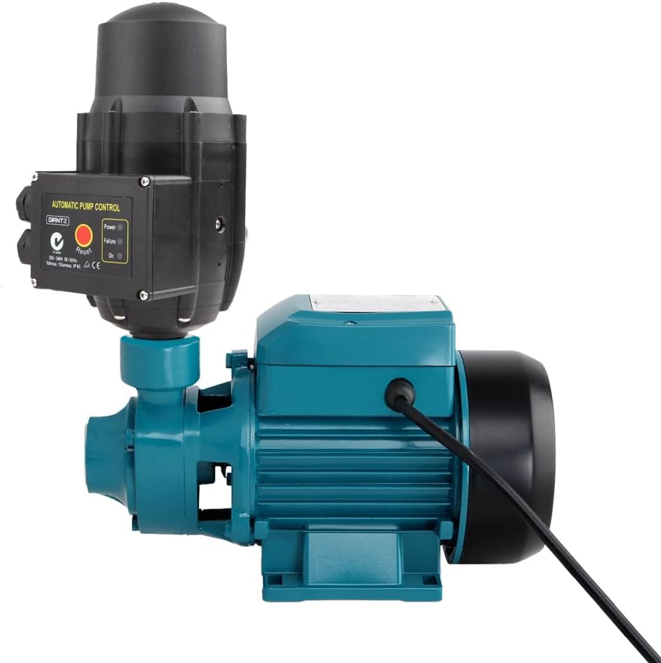 Giantz Water Pump, 240V 2100L/H Electric High Pressure Garden Pumps Controller Irrigation for Pool Pond Tank Home Farm Car Clean, Head Steady Fow Black image number 5