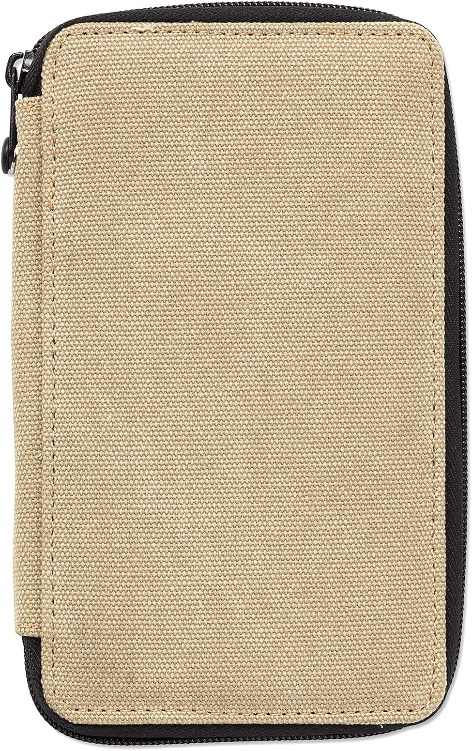 Speedball Art Products Canvas Storage Case for Pencils, Markers, Pens and Art Supplies, Holds up to 48 Standard Pencils, Chocolate image number 2