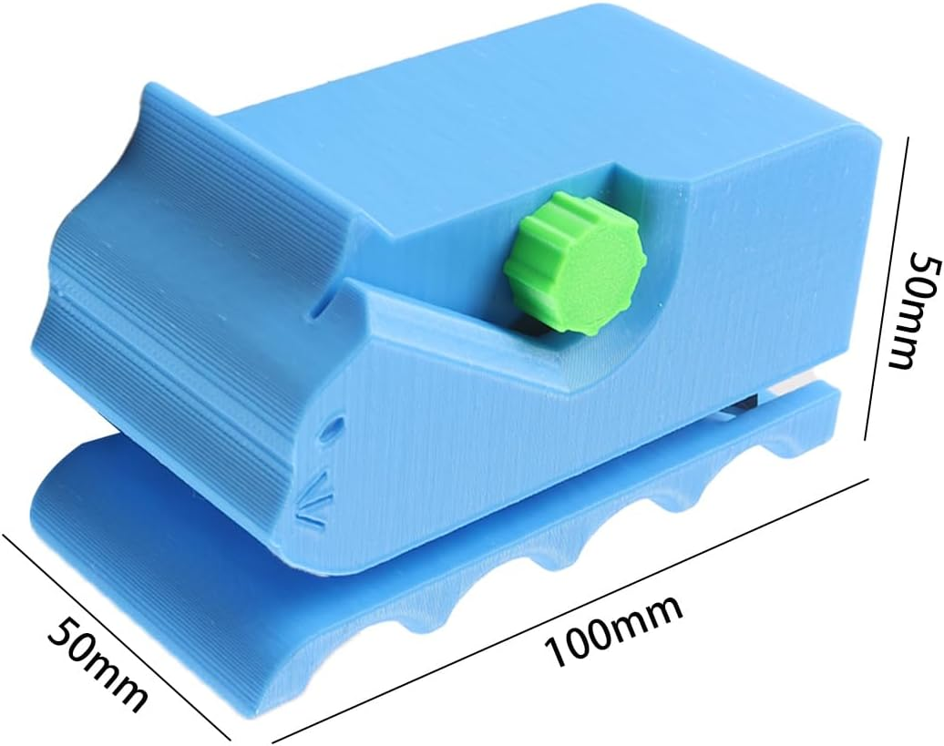 Enwye 3D Printed Cardboard Cutter, Cat Scratch Cutter, DIY Cat Scratching Tool, Recycled Cardboard (Blue) image number 3