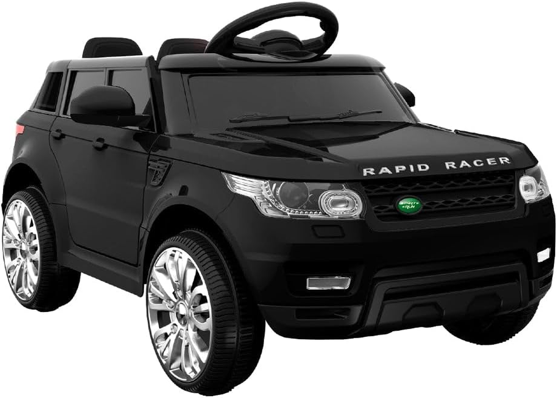 Rigo Kids Ride on Car SUV, Remote Control 6V Battery Horn Headlight Built-In Music 30Kg Capacity Safety Seat Belt Electric Cars Kid Toy Pink