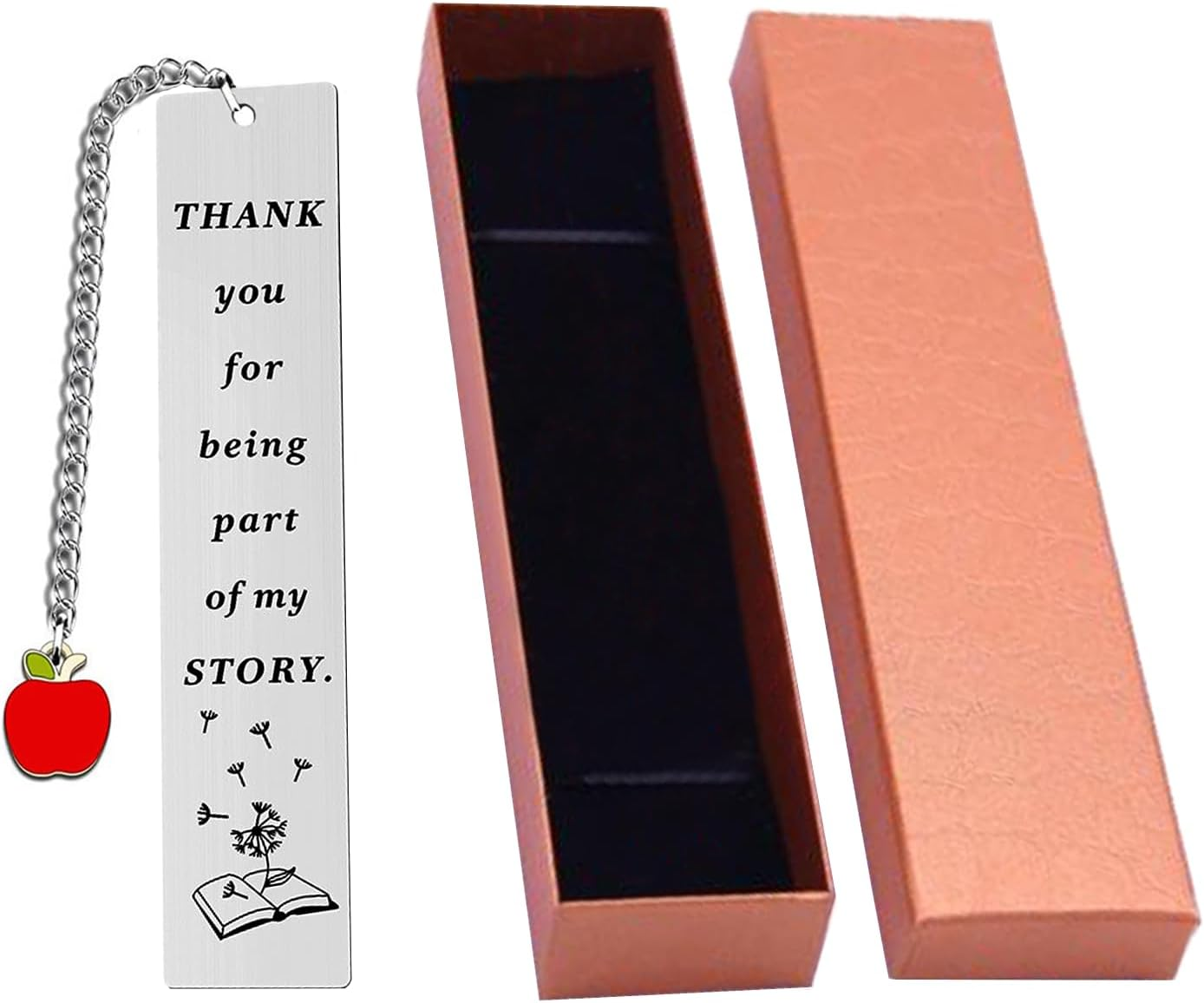 Metal Bookmarks Thank You Gifts Bookmarks for Teachers Readers Students Mentors Book Lovers Friends Christmas Birthday Thanksgiving Valentine'S Day Gifts (Thank You Bookmark 2)