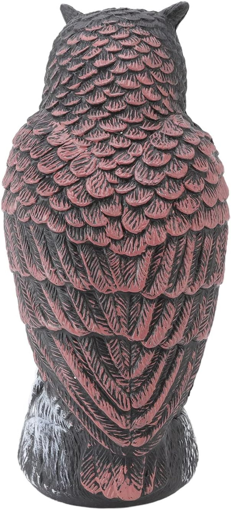 Owl Bird Deterrent, Waterproof Fine Details Owl to Scare Birds Away for Birds for Small Animal image number 6