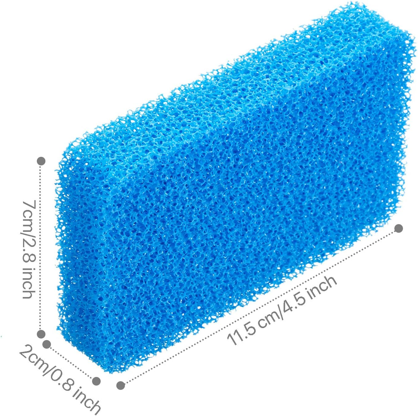 10 Pieces Silicone Scrubber Sponge Silicone Dish Sponge Reusable Kitchen Scrubbing Cleaning Sponge Soft Dish Scrubber for Dishes image number 4