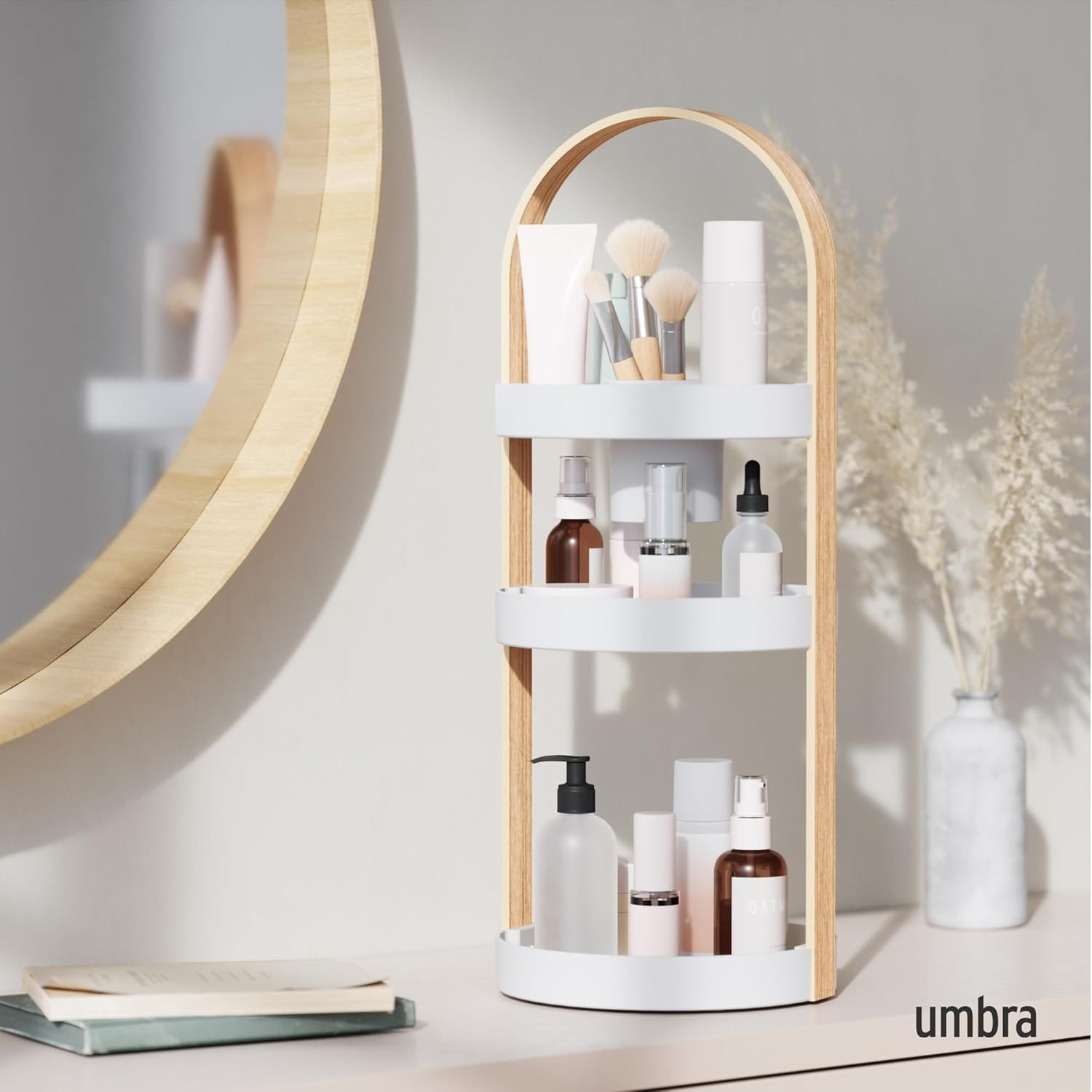 Umbra Bellwood Organizer, White/Natural, Regular image number 5