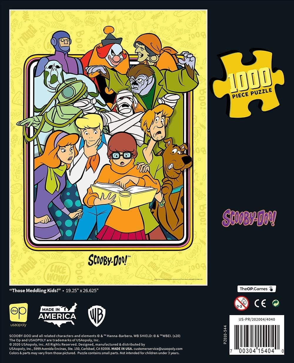 Usaopoly PZ010-544 Scooby-Doo - Those Meddling Kids 1000 Piecess Puzzle image number 2