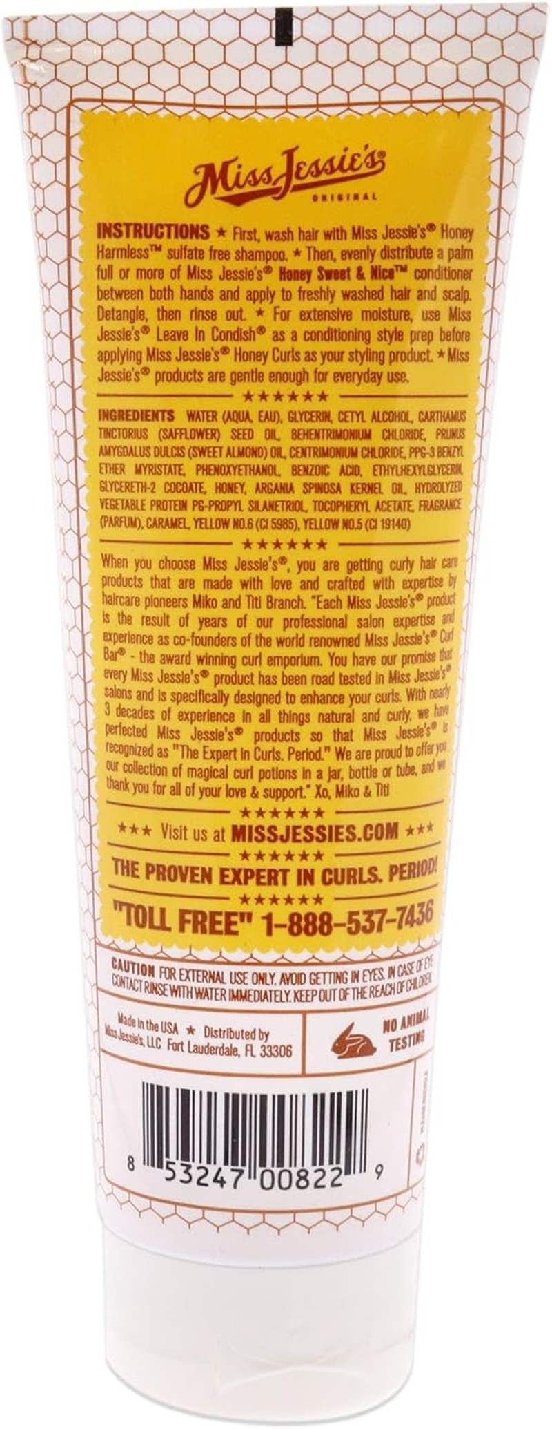 Miss Jessie'S Honey Sweet and Nice by Miss Jessies for Unisex - 8.5 Oz Conditioner, 251.38 Millilitre image number 1