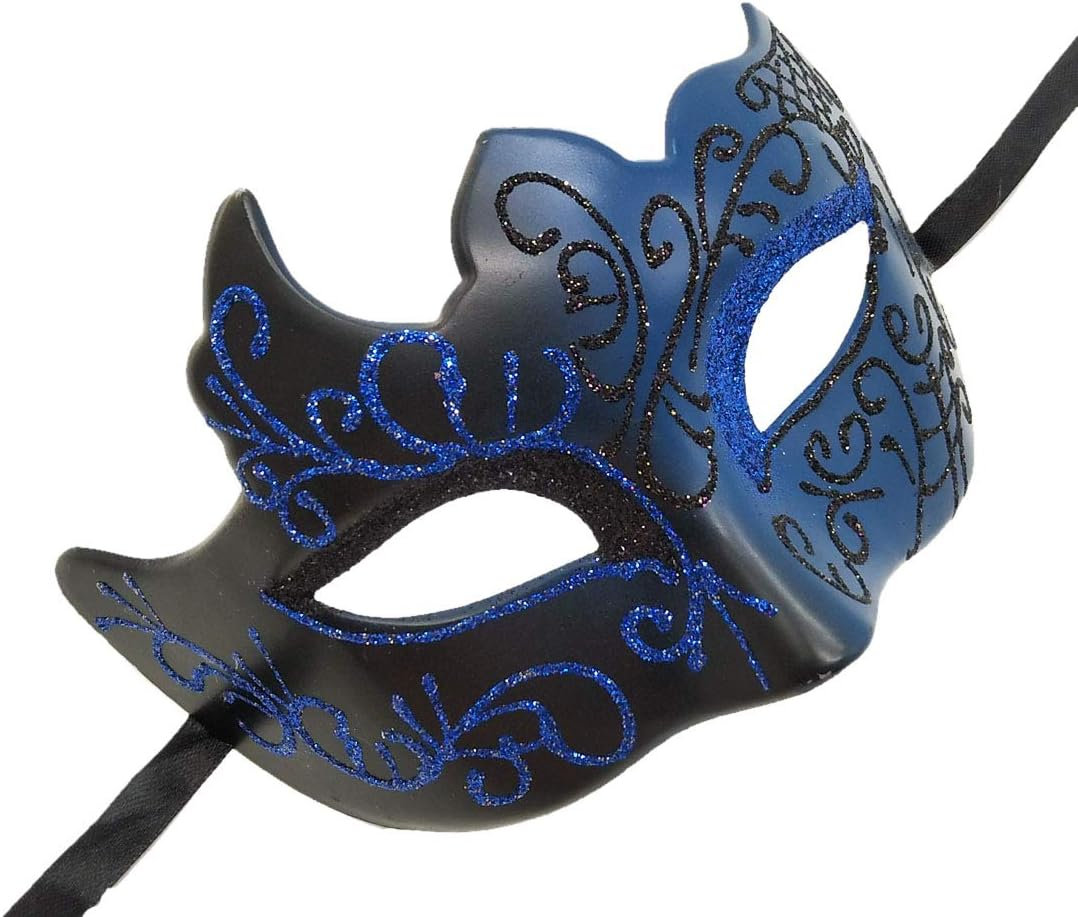 Coolwife Mens Masquerade Mask Vintage Venetian Greek Roman Party Mardi Gras Mask