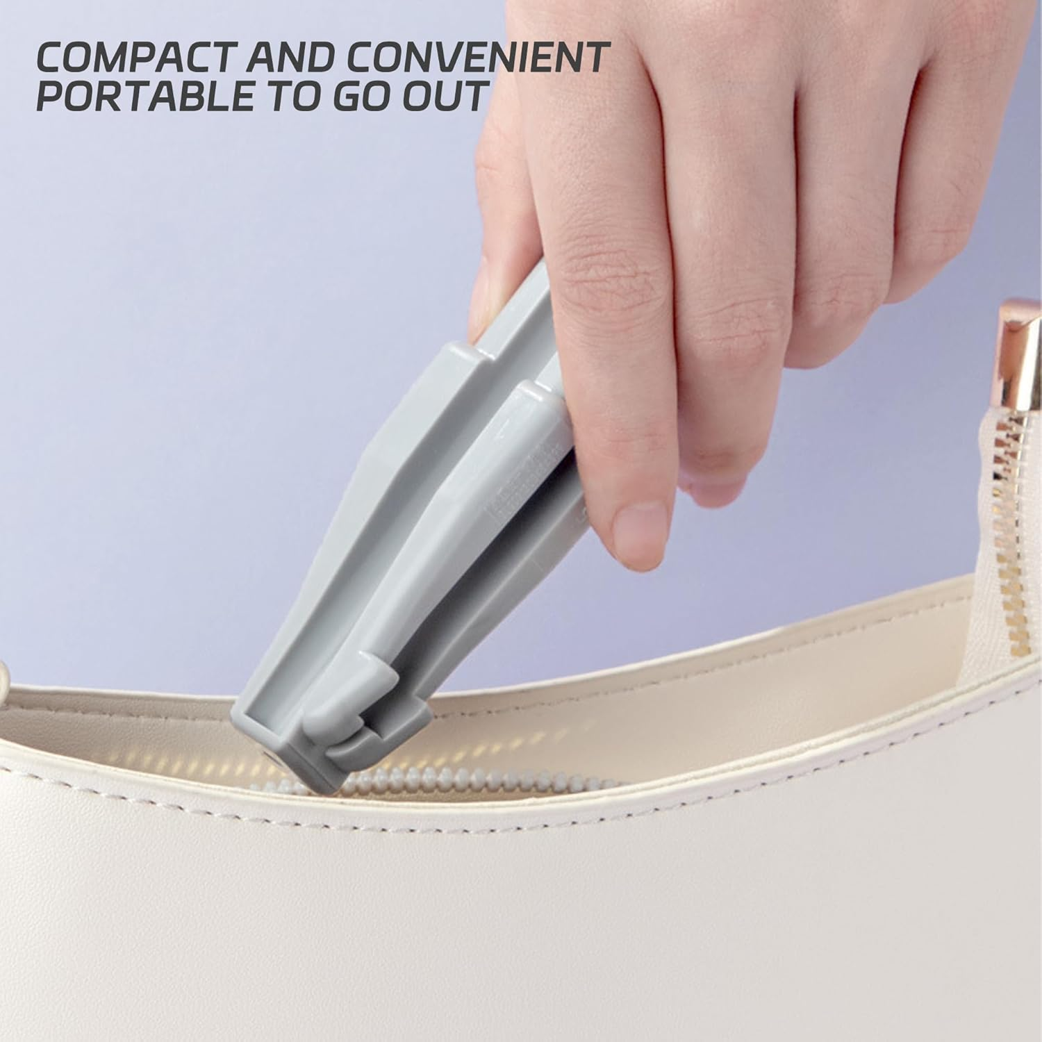 Duckbill-Shape Eyebrow Pencil Sharpener - 4 in 1 Safe Blade Guard Shaper with Non-Slip Grip, Easy to Use, Design for Makeup Beginners image number 6