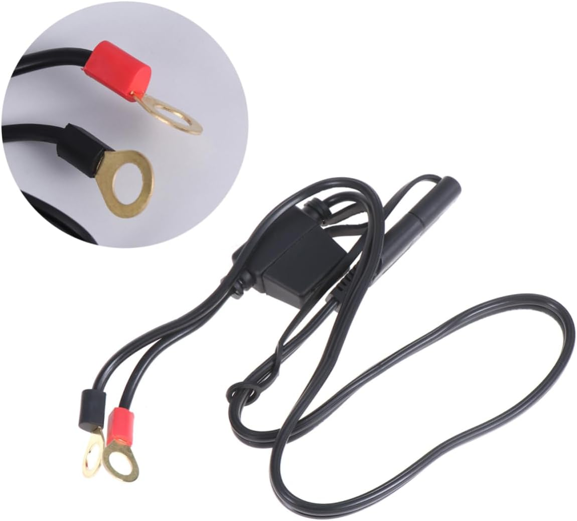SUPVOX Motorcycle Battery Charging Cable Charging Tool for Home Outdoor Use Simple Practical Motorcycle Power Cable image number 3