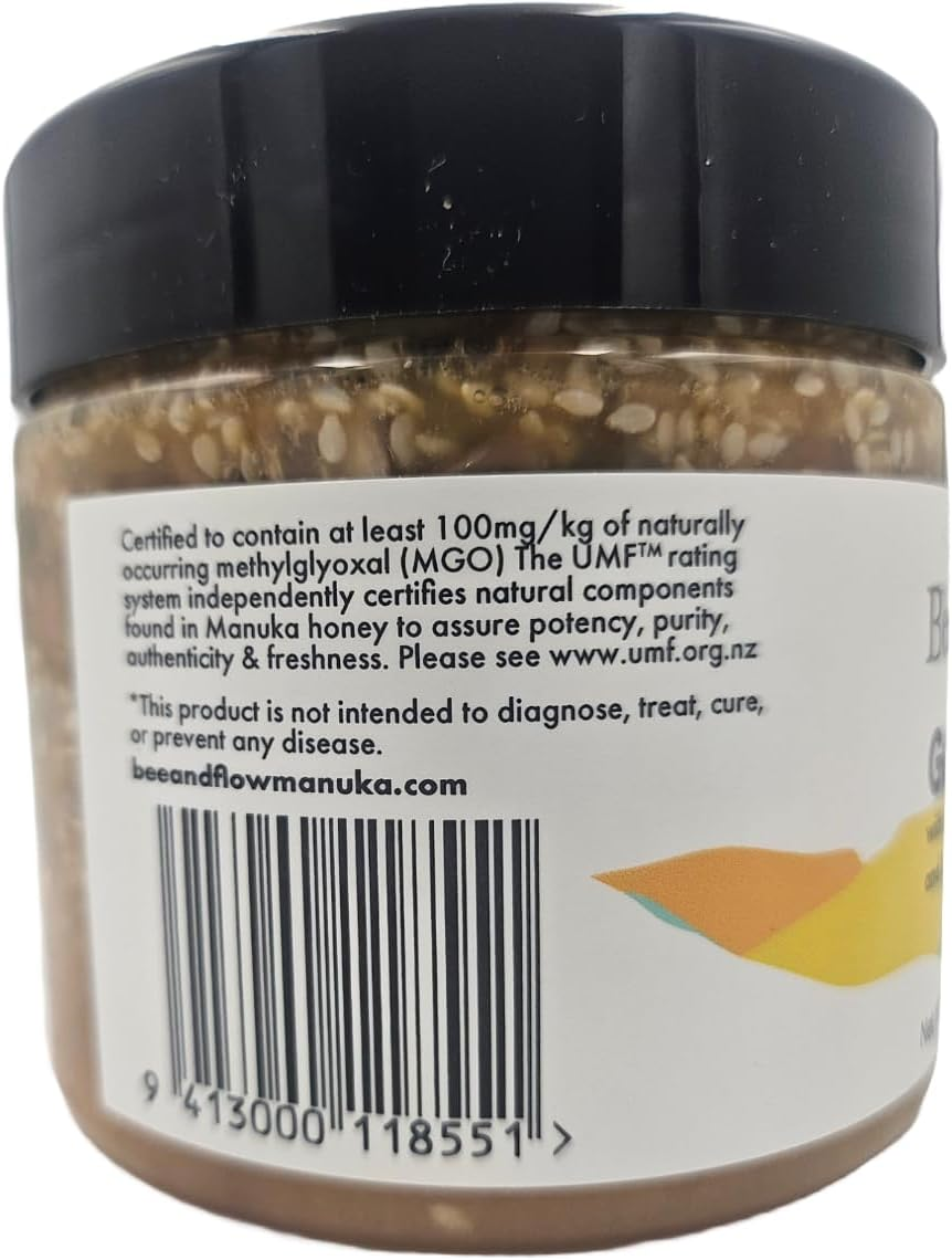 Bee & Flow Gut Support with Manuka, Pumpkin, Sunflower and Sesame Seeds, 360G