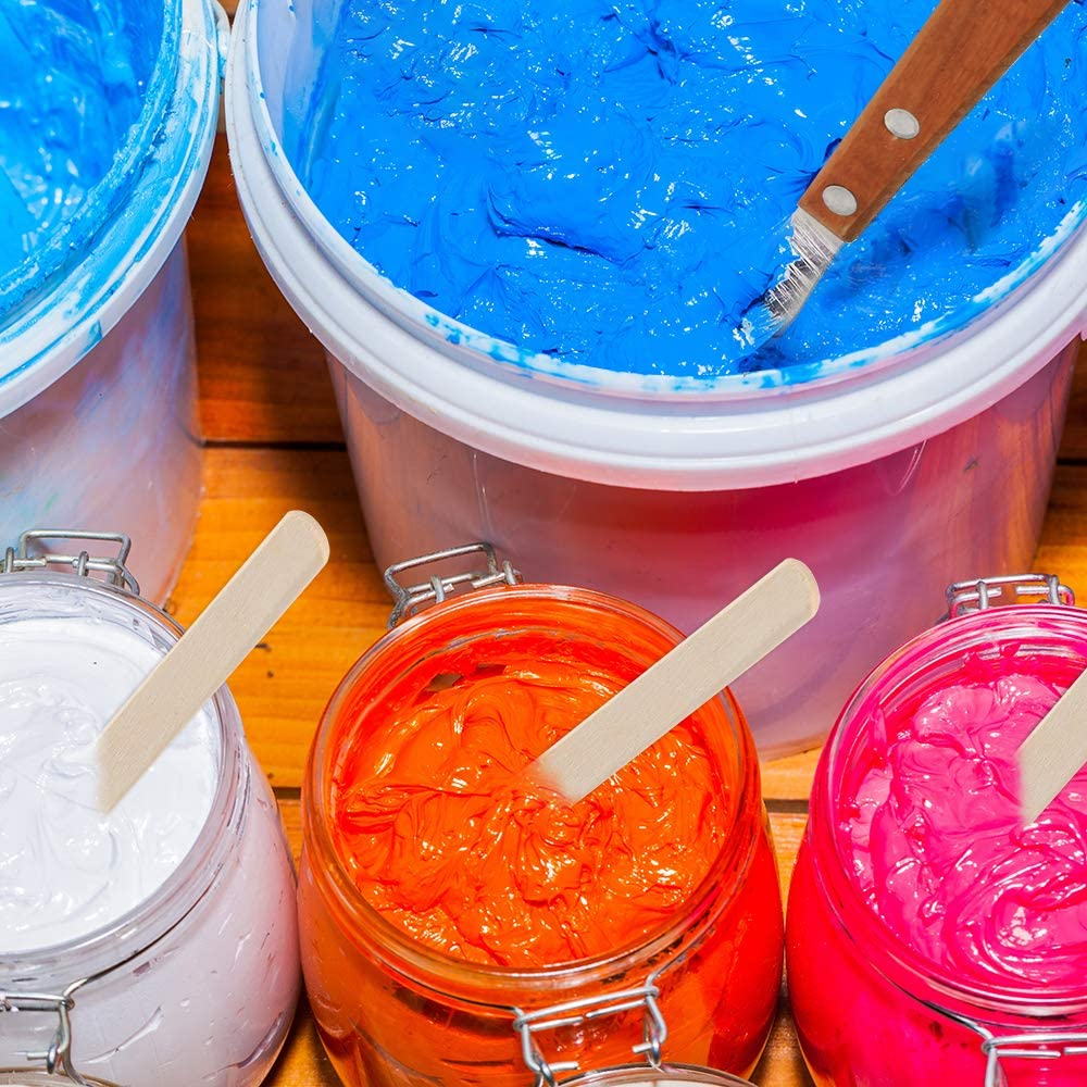 Caydo 23 Pieces Screen Printing Starter Kit Include 3 Different Size of Wood Silk Screen Printing Frame with Mesh, Screen Printing Squeegees, Inkjet Transparency Film, Ink Knife, and Mask Tape image number 2