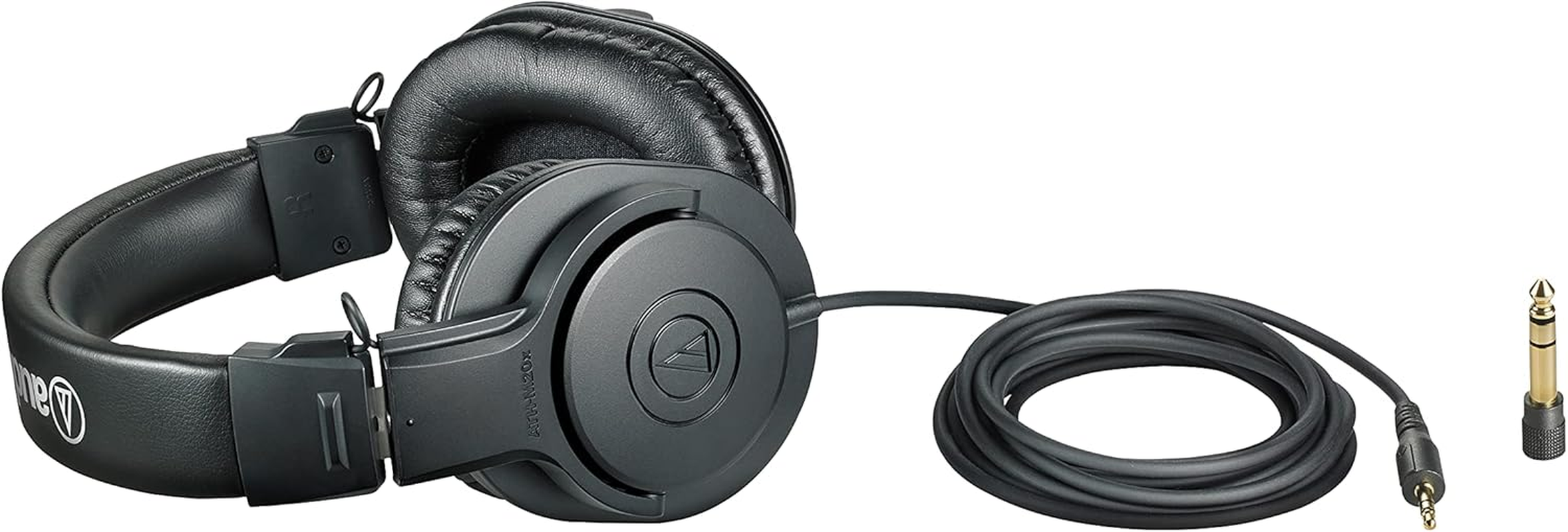 Audio-Technica ATH-M20X Comfortable Monitor Headphones, Black (At ATH-M20X) image number 2