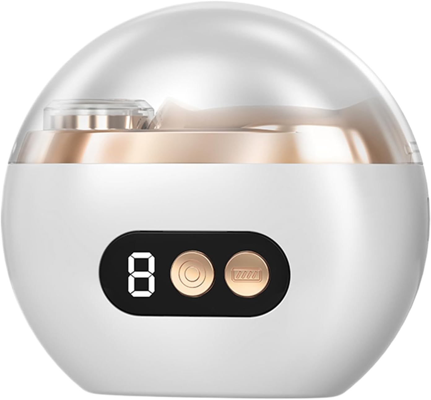 Electric Nail Clipper, USB Rechargeable Fingernail Cutter, 2.95X3.35 Inches, 3-Speed Setting, LED Light, Portable Design, Ideal for Home, Salon, Elderly, Seniors, Baby Care, Travel